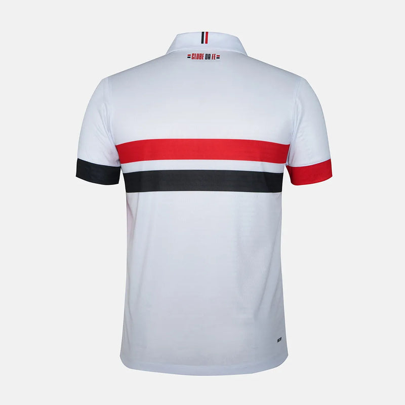 Camisa São Paulo Branca Home 24/25 - New Balance Torcedor Masculina - Campeão Super Copa do Rei 2024