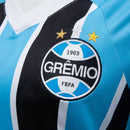 Camisa Feminina Umbro Grêmio 2025/26 I - Modelo Torcedor - Azul, Preto, Branco