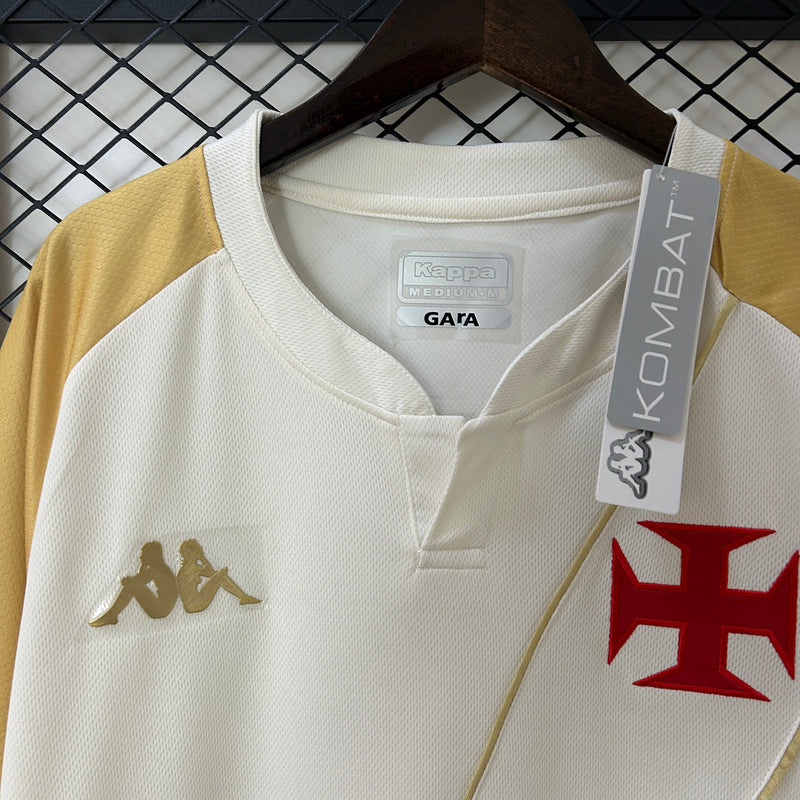 Camisa Vasco 24/25 Terceiro Uniforme - Kappa - Bege  - Lançamento