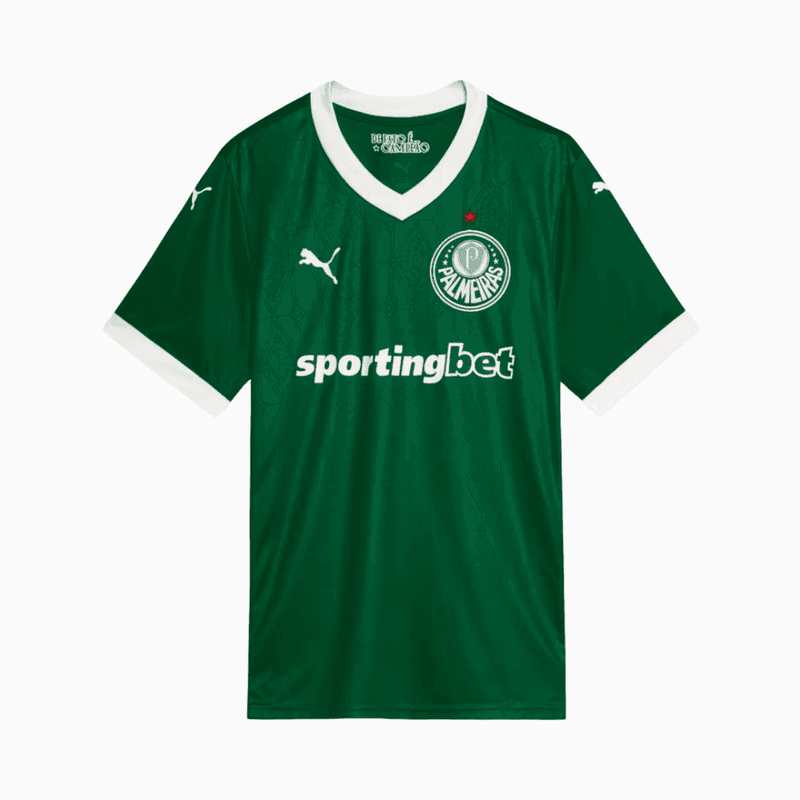 Camisa Puma Palmeiras 2025/26 I Torcedor - Verde