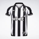 Camisa Botafogo Preta e Branca 1 Uniforme 2025/2026 - Modelo Torcedor