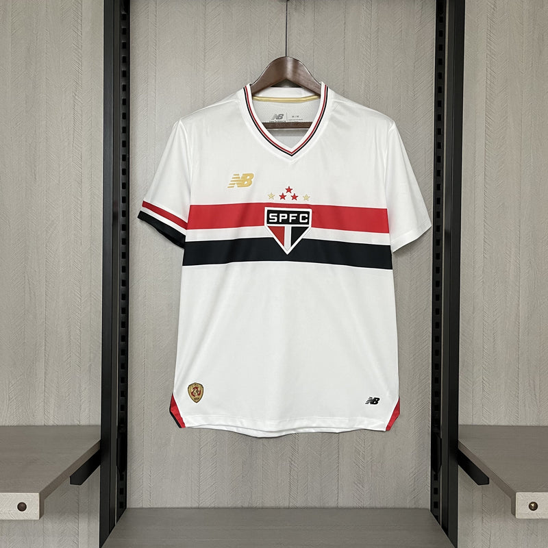 Camisa São Paulo Titular 2025/26 - NB Torcedor Masculina Lançamento