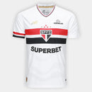 Camisa São Paulo Branca Home 25/26 - New Balance Torcedor Masculina - Lançamento 2025