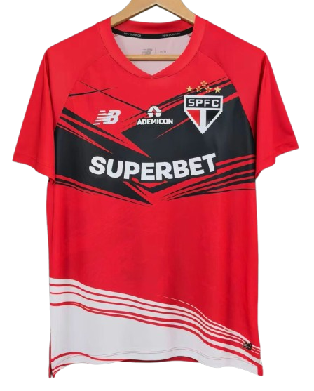 Camisa São Paulo 2025/26 GOLEIRO VERMELHA - Torcedor