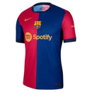 Camisa Barcelona Home 24/25 - Azul e Vermelha - Lançamento