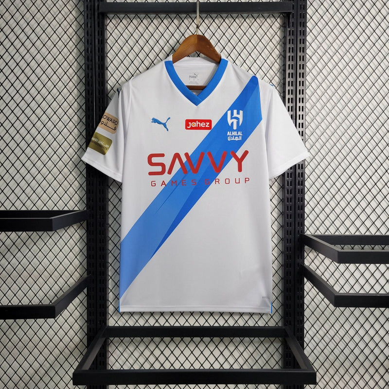 Camisa Al-Hilal 23/24 - Branca - Nova camisa do Neymar