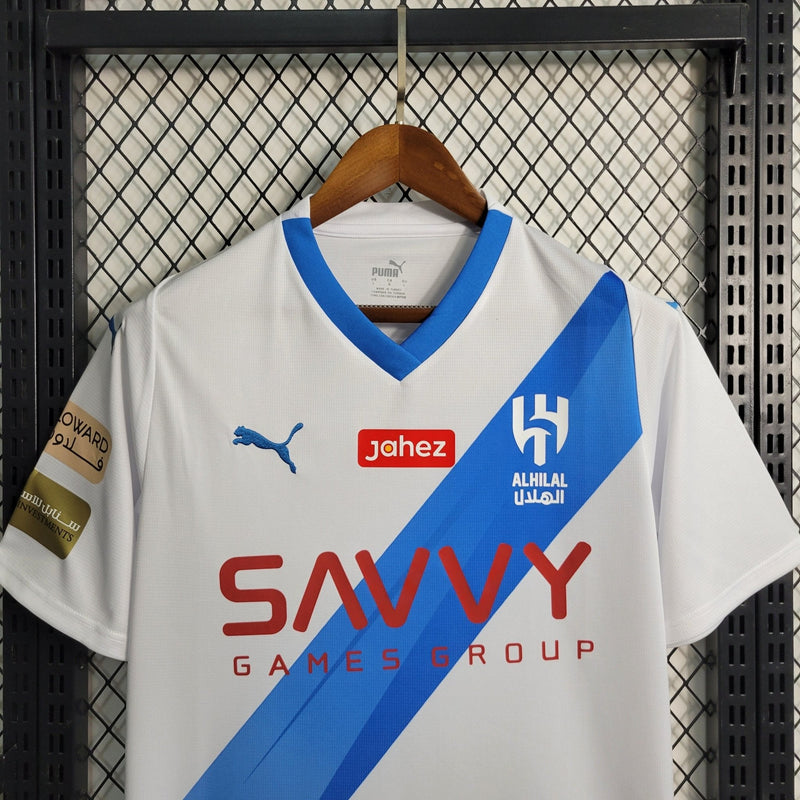 Camisa Al-Hilal 23/24 - Branca - Nova camisa do Neymar