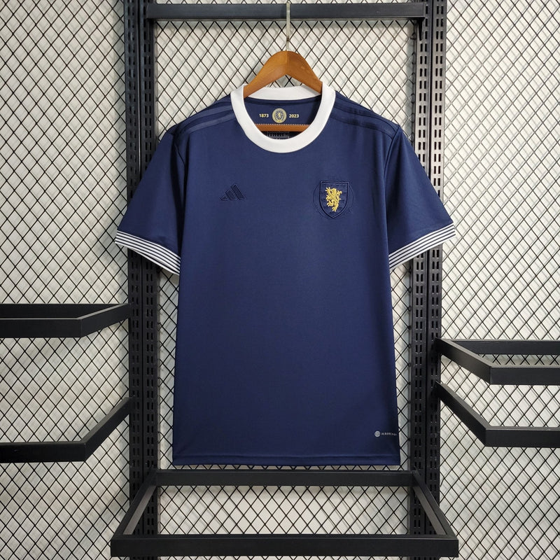Camisa Escócia 150 Anos  Edição Especial Adidas - Azul Escuro
