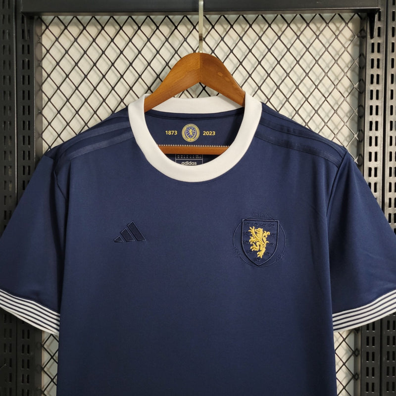 Camisa Escócia 150 Anos  Edição Especial Adidas - Azul Escuro