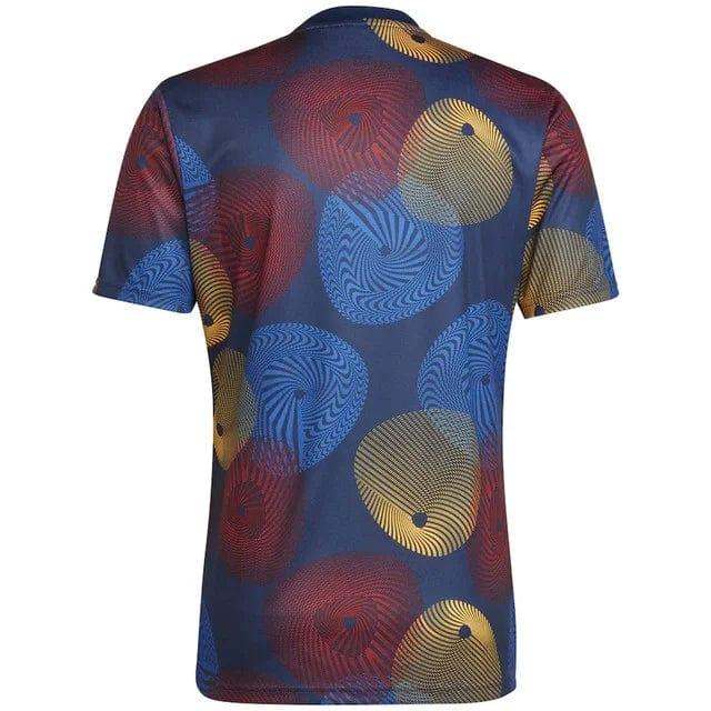 Camisa Espanha Pré jogo Copa Do Mundo  - Adidas Torcedor Pro Masculino