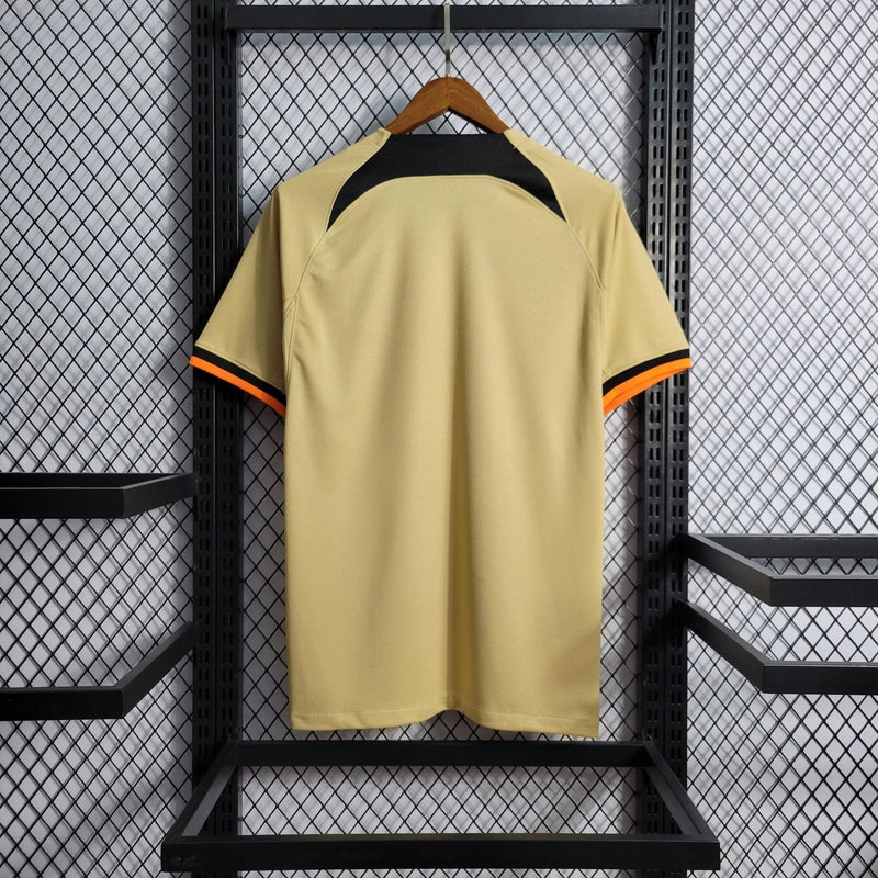 CAMISA III CHELSEA 22/23 NIKE VERSÃO TORCEDOR BEGE