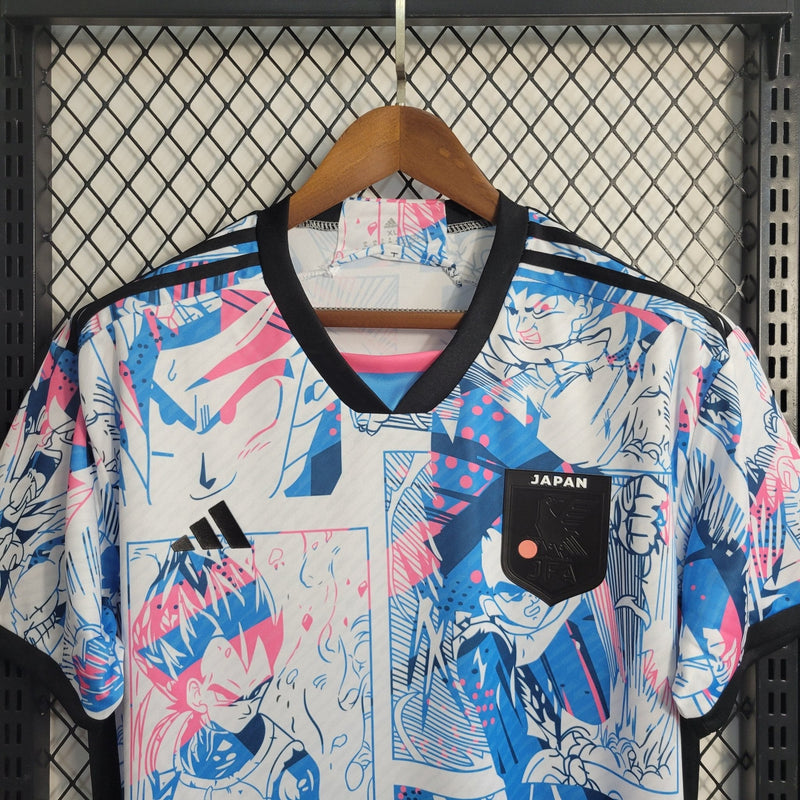 Camisa Japão Anime Conceito DragonBall 2023 - Adidas Versão Torcedor Masculina