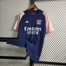 Camisa Lyon Treino 23/24 - Adidas Torcedor Masculina - Azul