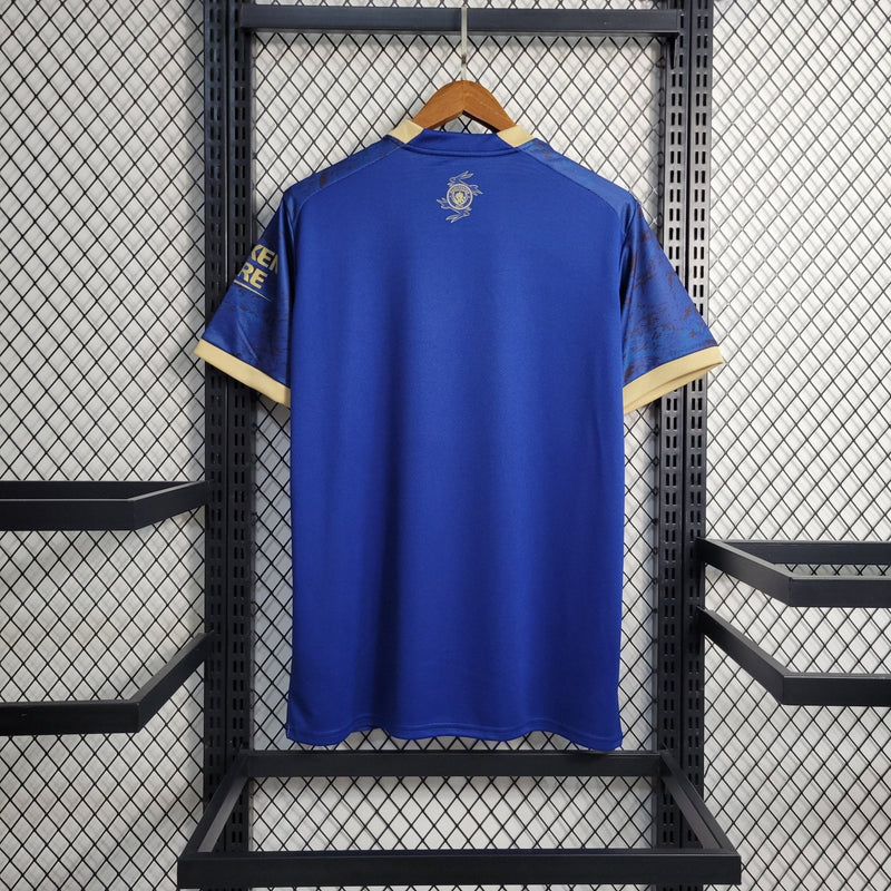 Camisa Manchester City Away 23/24 - Azul Escuro - Puma Torcedor Masculina - Lançamento