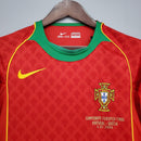 Camisa Retrô Seleção Portugal 2004/04 Home