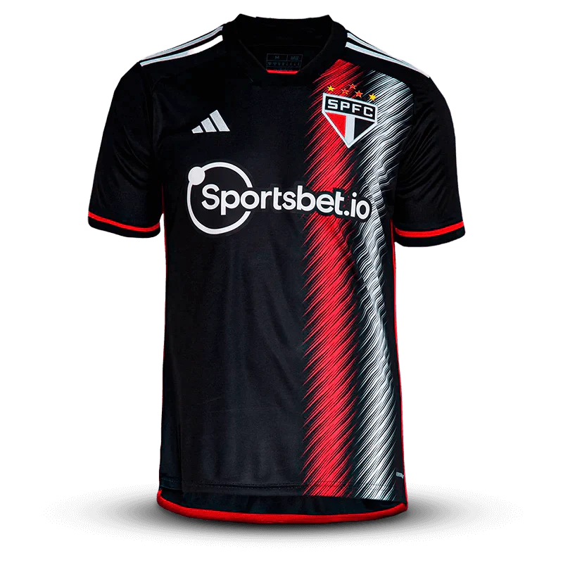 Camisa São Paulo Away III 23/24 - Adidas Torcedor Masculina - Campeão Copa do Brasil 2023