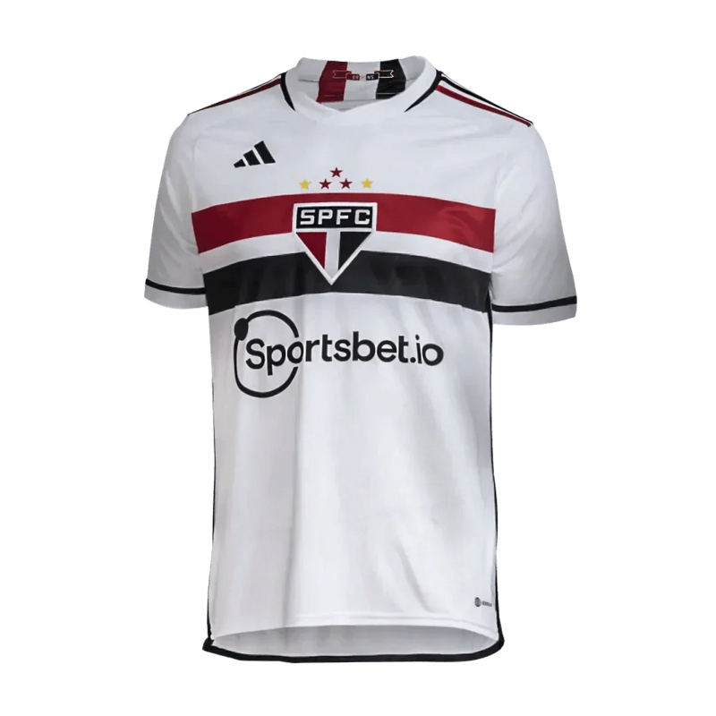 Camisa São Paulo Home 23/24 - Adidas Torcedor Masculina - Campeão Copa do Brasil 2023