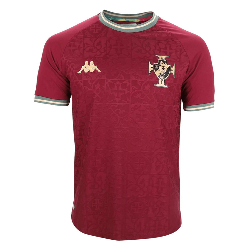 Camisa Vasco Goleiro 2022 - Vermelha-  Torcedor Kappa Masculino