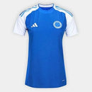Camisa Cruzeiro I 25/26 s/n Torcedor Adidas Feminina - Azul