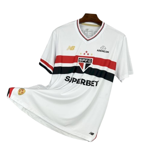 Camisa São Paulo Home 2025/26 I - Torcedor - Branca