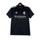 Camisa Real Madrid x Balmain Holográfica 23/24 s/n° Torcedor Masculino - Preto