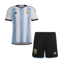 Kit infantil Argentina Personalizado Messi numero 10- Copa do Mundo